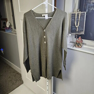 Marco Pecci gray cardigan size unknown